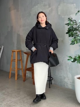 RIVE DROITE officialさん（レディース・160cm）の冬コーディネート