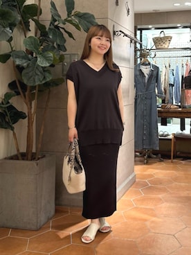 RIVE DROITE officialさん（レディース・155cm）の夏コーディネート