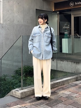 RIVE DROITE officialさん（レディース・163cm）の冬コーディネート