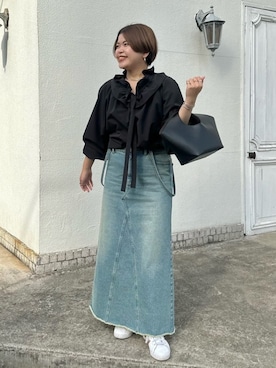 RIVE DROITE officialさん（レディース・161cm）の冬コーディネート