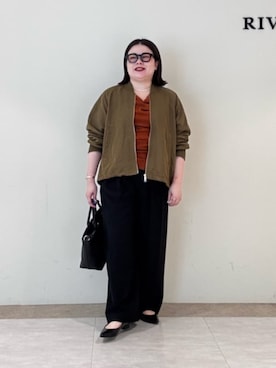 RIVE DROITE officialさん（レディース・153cm）の秋コーディネート