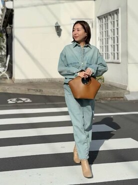 RIVE DROITE officialさん（レディース・160cm）の冬コーディネート