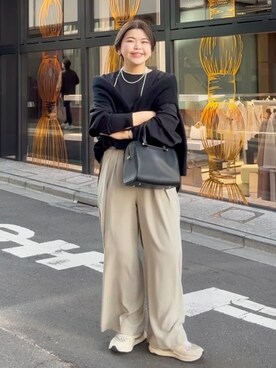 RIVE DROITE officialさん（レディース・161cm）の冬コーディネート