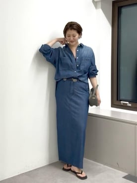 RIVE DROITE officialさん（レディース・165cm）の夏コーディネート