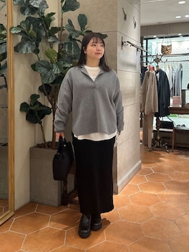 RIVE DROITE officialさん（レディース・155cm）の冬コーディネート