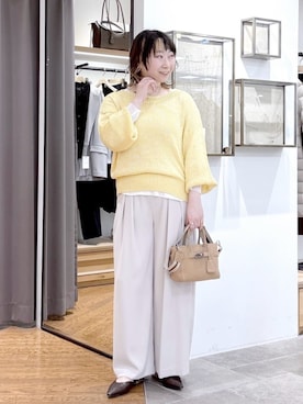 RIVE DROITE officialさん（レディース・158cm）の冬コーディネート