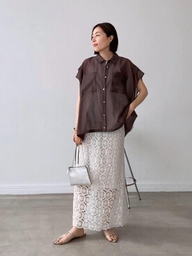 RIVE DROITE officialさん（レディース・160cm）の春コーディネート