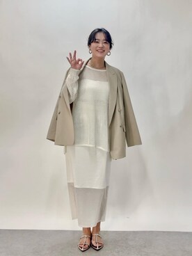 RIVE DROITE officialさん（レディース・159cm）の冬コーディネート