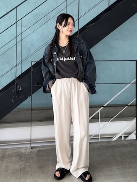 RIVE DROITE officialさん(レディース・163cm)の夏コーディネート