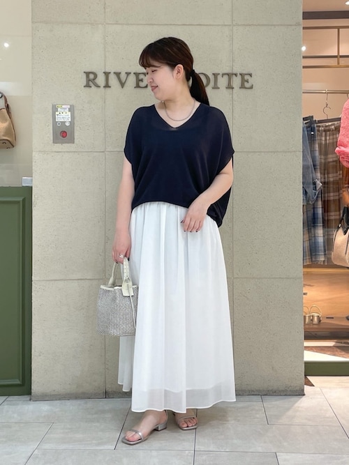 セール】【ウエストゴム】綾ボイルギャザーフレアスカート