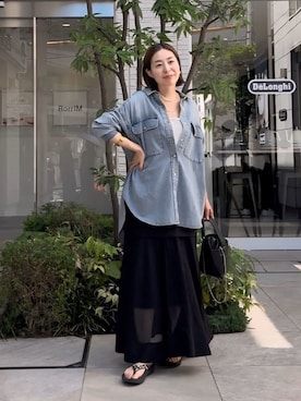 RIVE DROITE officialさん（レディース・160cm）の夏コーディネート