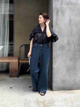 RIVE DROITE officialさん（レディース・165cm）の夏コーディネート