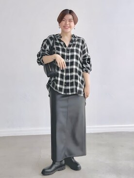 RIVE DROITE officialさん（レディース・161cm）の秋コーディネート
