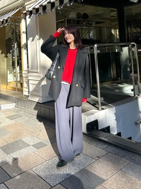 RIVE DROITE officialさん（レディース・158cm）の冬コーディネート