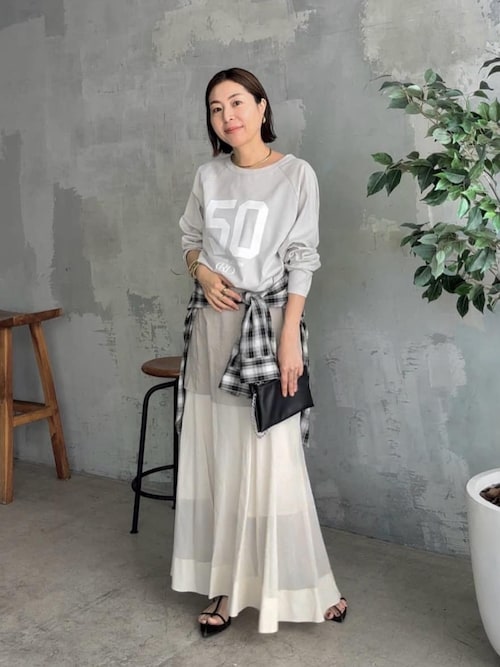 RIVE DROITE マルチパターンシャツ