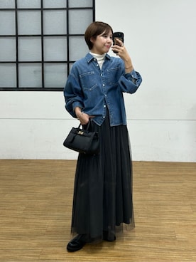 RIVE DROITE officialさん(レディース・160cm)の秋コーディネート