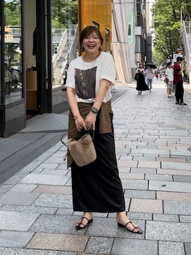 RIVE DROITE officialさん（レディース・165cm）の夏コーディネート
