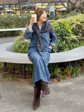 RIVE DROITE officialさん（レディース・165cm）の冬コーディネート