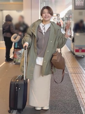 RIVE DROITE officialさん（レディース・161cm）の冬コーディネート