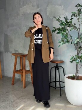 RIVE DROITE officialさん（レディース・160cm）の秋コーディネート