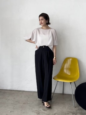 RIVE DROITE officialさん（レディース・165cm）の夏コーディネート