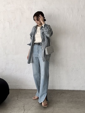 RIVE DROITE officialさん（レディース・157cm）の春コーディネート