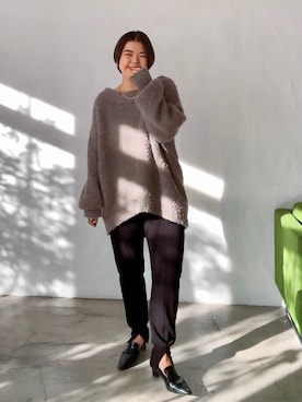 RIVE DROITE officialさん（レディース・161cm）の冬コーディネート