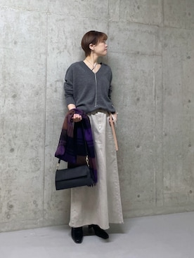 RIVE DROITE officialさん(レディース・163cm)の冬コーディネート