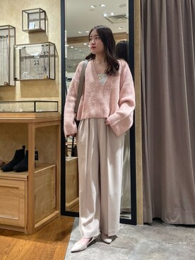 RIVE DROITE officialさん（レディース・158cm）の冬コーディネート