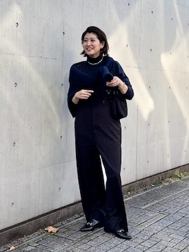 RIVE DROITE officialさん（レディース・164cm）の冬コーディネート