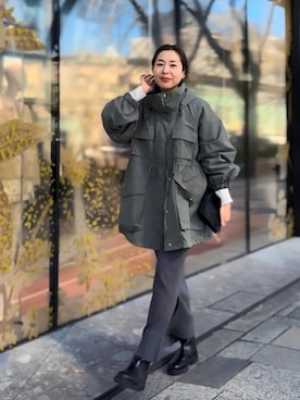 RIVE DROITE officialさん（レディース・160cm）の冬コーディネート