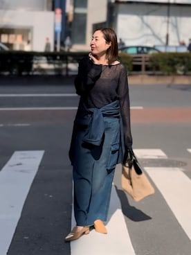 RIVE DROITE officialさん(レディース・161cm)の春コーディネート