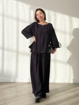 RIVE DROITE officialさん（レディース・160cm）の冬コーディネート