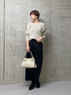 RIVE DROITE officialさん（レディース・160cm）の冬コーディネート