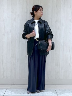 RIVE DROITE officialさん（レディース・158cm）の冬コーディネート