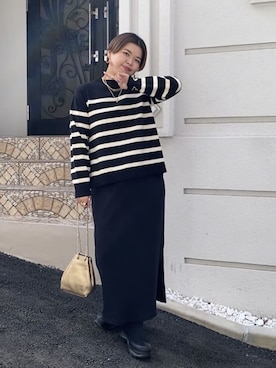 RIVE DROITE officialさん（レディース・161cm）の秋コーディネート