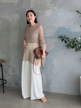 RIVE DROITE officialさん（レディース・160cm）の春コーディネート