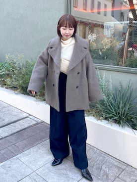 RIVE DROITE officialさん（レディース・158cm）の冬コーディネート