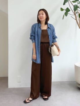 RIVE DROITE officialさん(レディース・160cm)の夏コーディネート