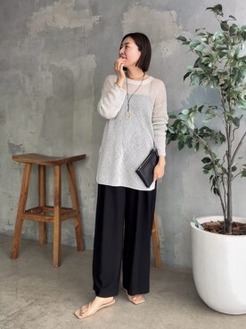 RIVE DROITE officialさん(レディース・160cm)の夏コーディネート