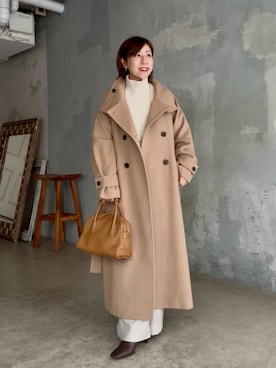 「RIVE DROITE（リヴドロワ）のアイテム（ブーツ）」を使った、RIVE DROITE officialさん（骨格ウェーブ・レディース・161cm）の秋コーディネート