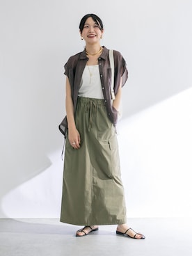 RIVE DROITE officialさん（レディース・163cm）の春コーディネート