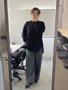 RIVE DROITE officialさん（レディース・161cm）の冬コーディネート