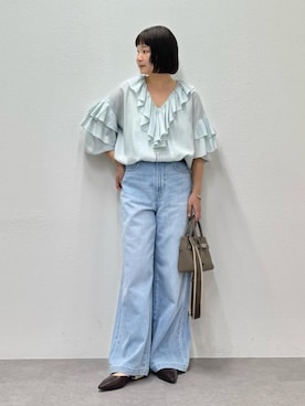 RIVE DROITE officialさん(レディース・158cm)の冬コーディネート