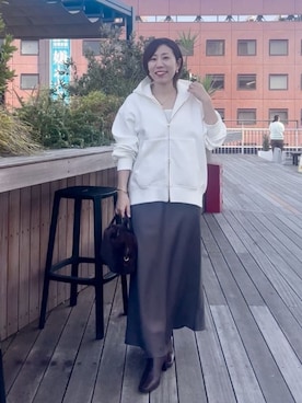 「RIVE DROITE（リヴドロワ）のアイテム（ブーツ）」を使った、RIVE DROITE officialさん（骨格ウェーブ・レディース・155cm）の秋コーディネート