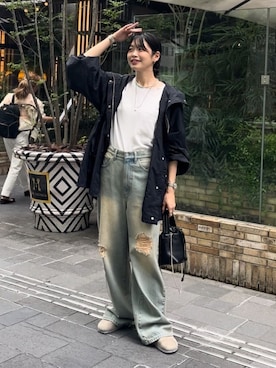 RIVE DROITE officialさん（レディース・163cm）の夏コーディネート