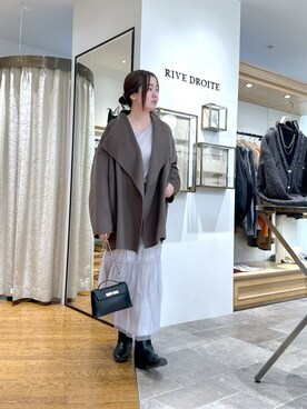 RIVE DROITE officialさん（レディース・170cm）の冬コーディネート