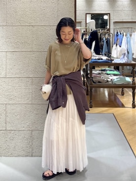 RIVE DROITE officialさん(レディース・159cm)の夏コーディネート