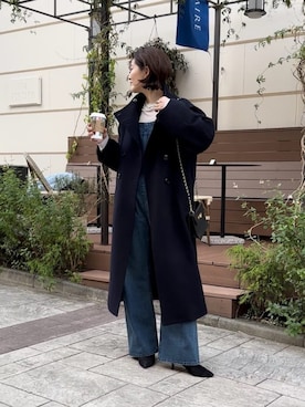 RIVE DROITE officialさん（レディース・164cm）の冬コーディネート