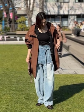 RIVE DROITE officialさん（レディース・160cm）の冬コーディネート